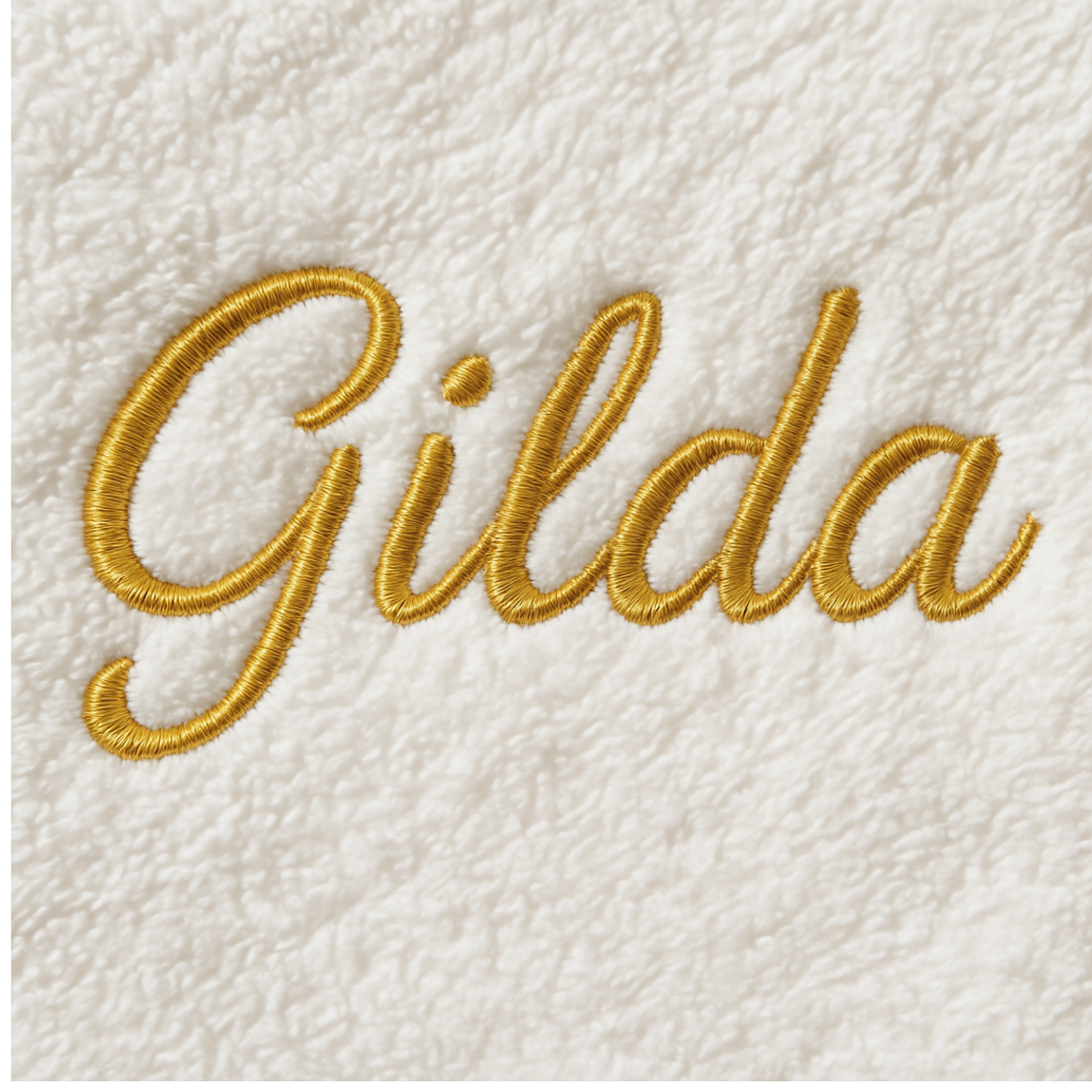 Nome Personalizzato Ricamato