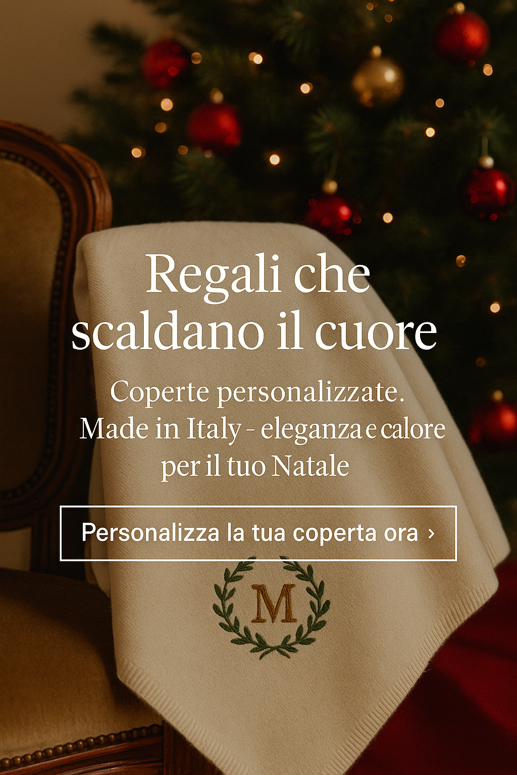 Coperta Plaid in Cashmere