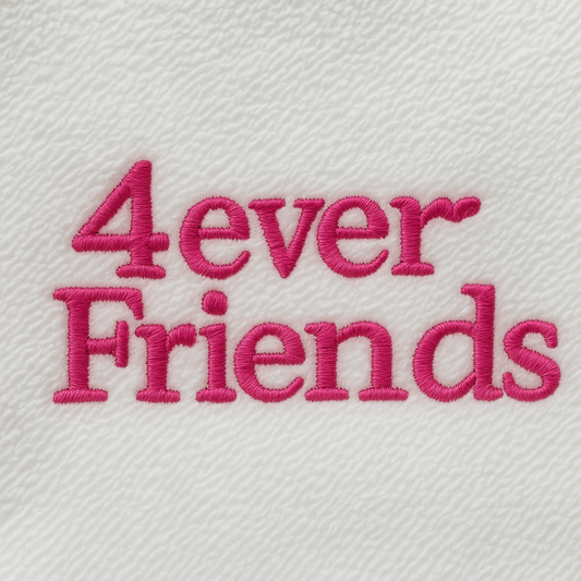 Dimensione Carattere: 4x4 cm (per ogni lettera alfabetica della frase)